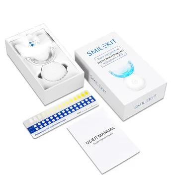 Teeth Whitening Oral Gel Kits 35% Peroxide Bleaching Dental Cleaning Care Tooth Whitener With LED Light