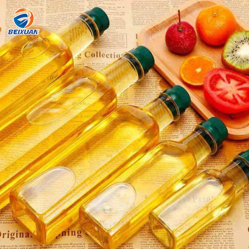 250ml 500ml 750ml 1000ml Camellia oil bottle PET plastic olive oil bottle for filling oil pot