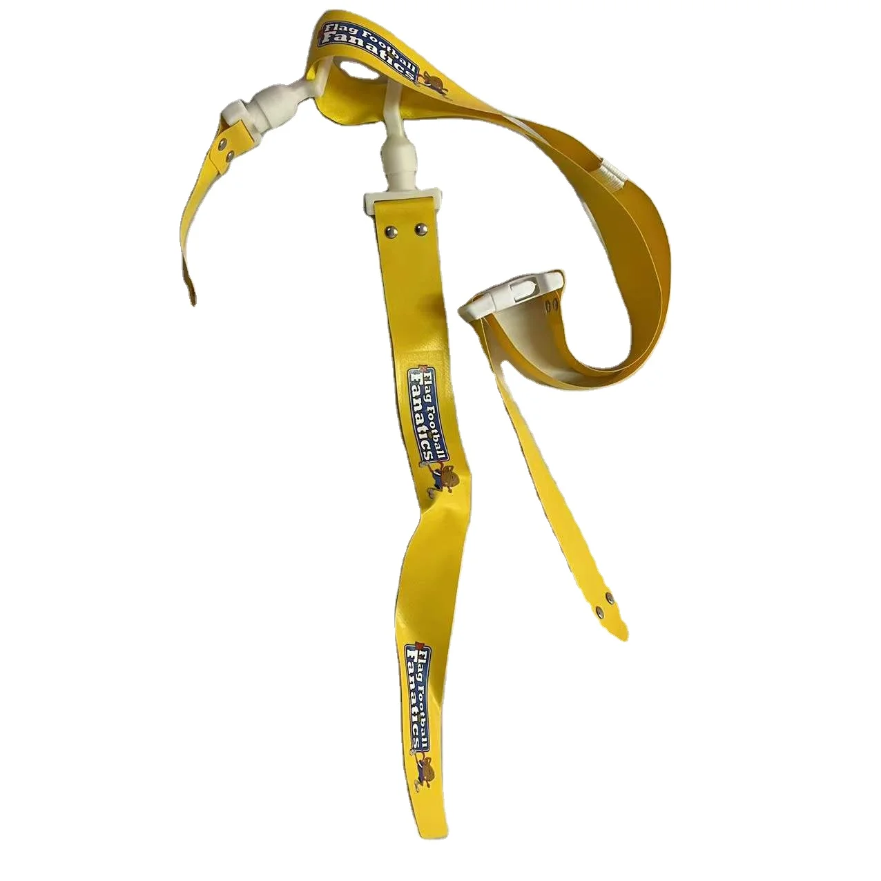 FEDEX FREE SHIPPING TO YOUR DOOR OF USA custom promos PVC leather football flag belt