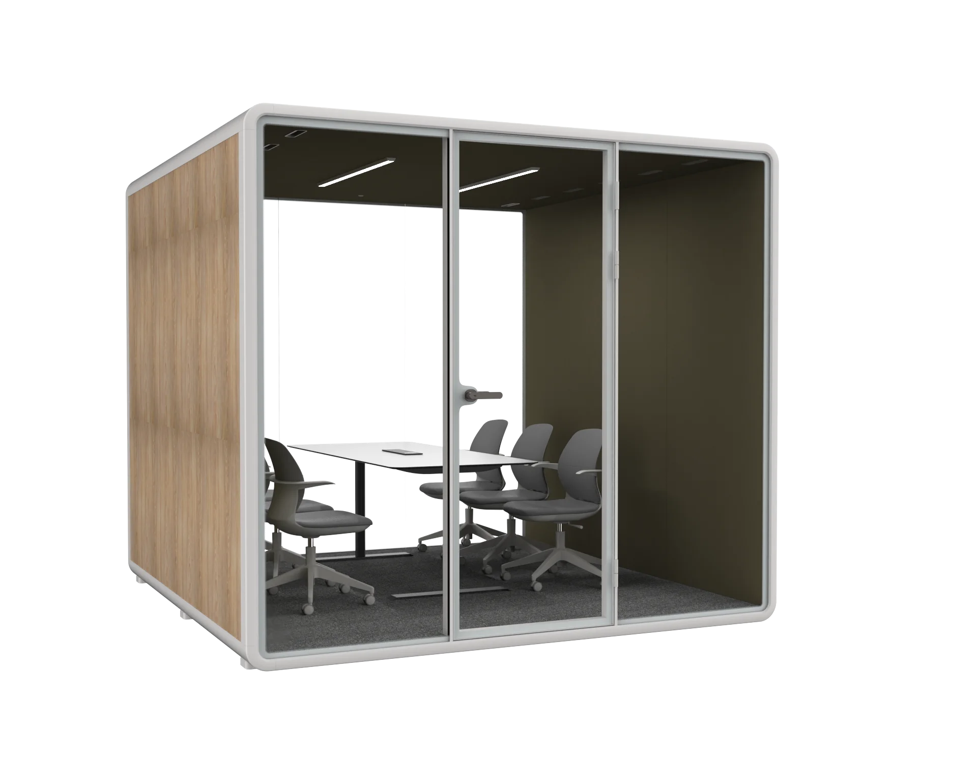 Mobile telephone beautiful soundproof live room Mute office portable booth sound pod proof tiny house
