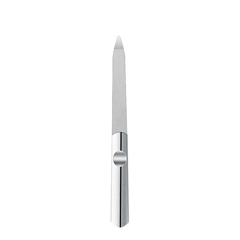 Stainless Steel Nail File Double-sided Sharpening Polishing