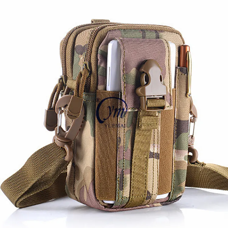 Cheap Wholesale Camouflage Portable Outdoor Small Pouch Tactical Waist Bag