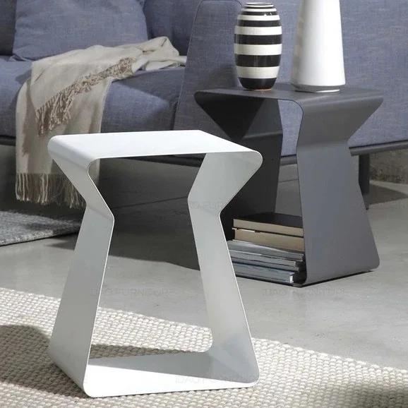 Modern metal table side table  foot table