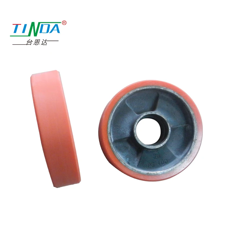 High voltage withstand AGV encoder idler wheel  V wheel pu encoder wheel