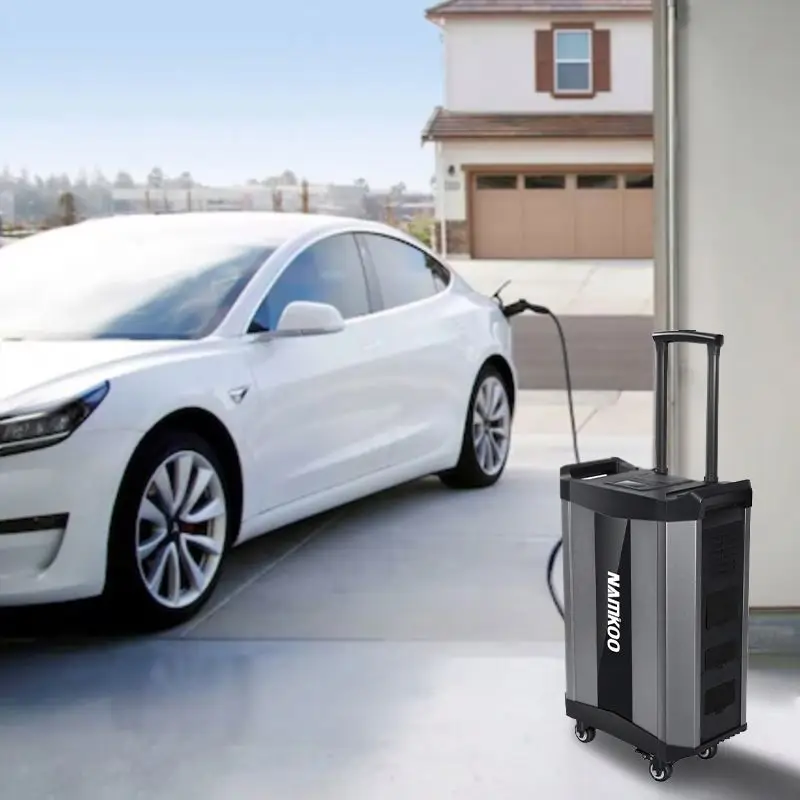 Профессиональная портативная Автомобильная зарядная электростанция 2000 Вт/ч 220 в 110 В цена аккумуляторная