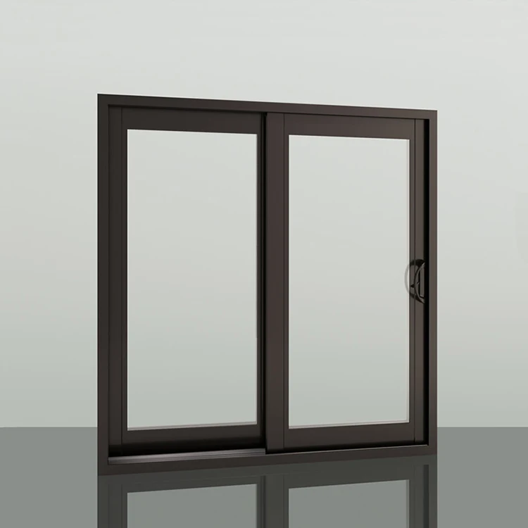 Aluminium Tempered Glass Stainless Steel Horizontal Sliding Window Aluminum Alloy Double Glazing Customized Graphic Design SW008