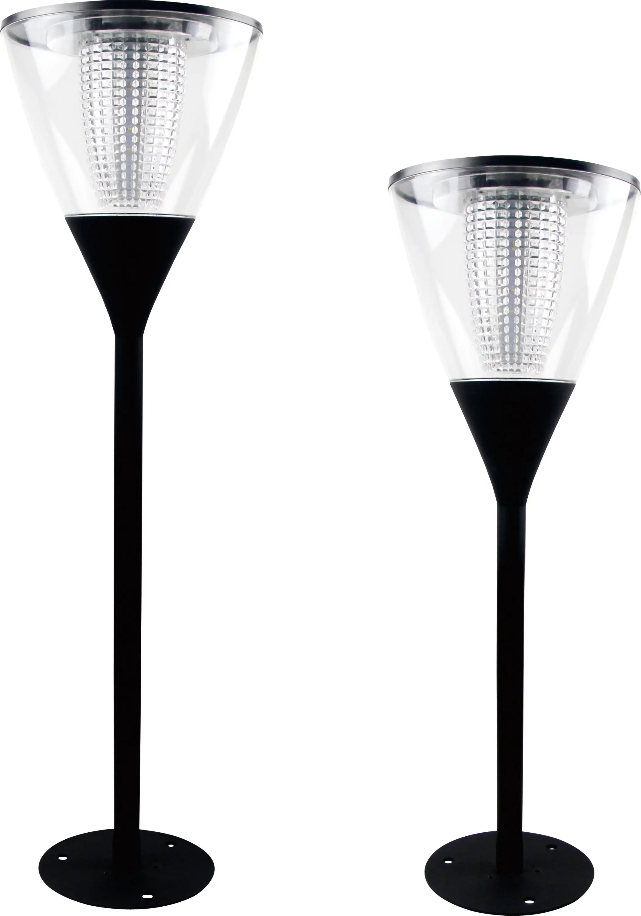 solar garden lights qvc