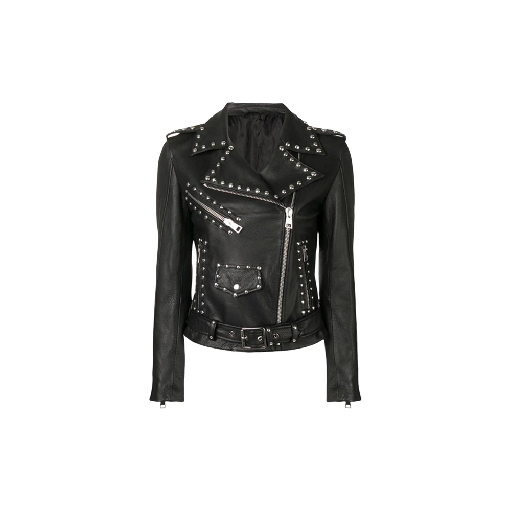 Модная дизайнерская байкерская куртка из овечьей кожи/оптовая продажа, серая куртка из натуральной кожи/Вощеная 2023 качественная черная серая кожаная куртка