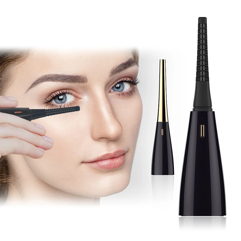 Portable Electric Beauty Tool Custom Private Label Mini Electric Heated Eyelash Curler
