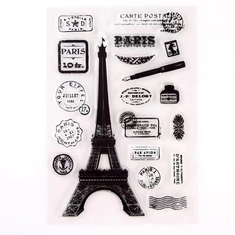 Various Patterns DIY Crafting  Pattern Creative Expressions Clear Stamp Acrylic Silicone Clear Stamp