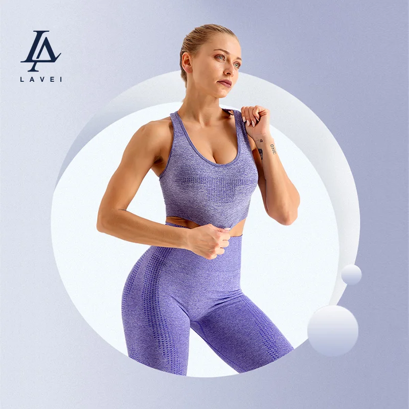 2023 Sports 5 Piece Suits Yoga Long Sleeve Shirts High Waist Running Leggings work out clothing Seamless Yoga Set Fitness Women