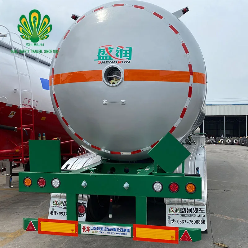LPG Tanker Methane Tank Trailer LPG Railway Propane Transport Trailer Road Tanker Trailer