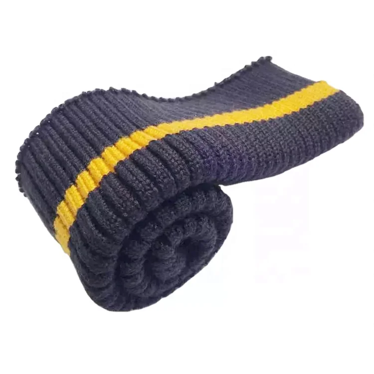 Factory Custom 30% Wool Skin-friendly Rib Knit for Cuff