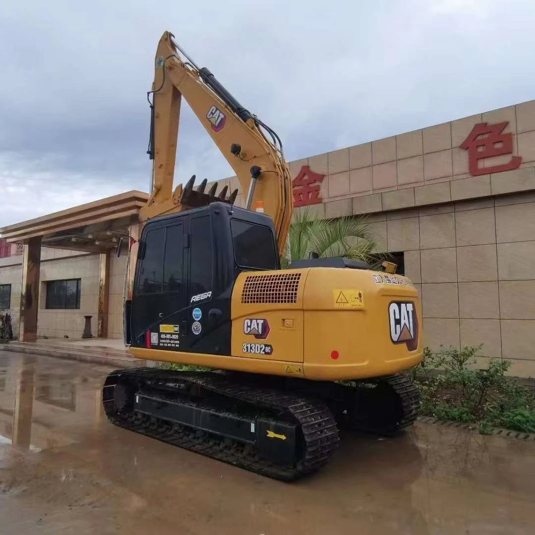 Б/у экскаватор Caterpillar CAT313 CAT313C CAT313D2 CAT313D2GC CAT313E Carter продает оригинальную краску по низкой цене