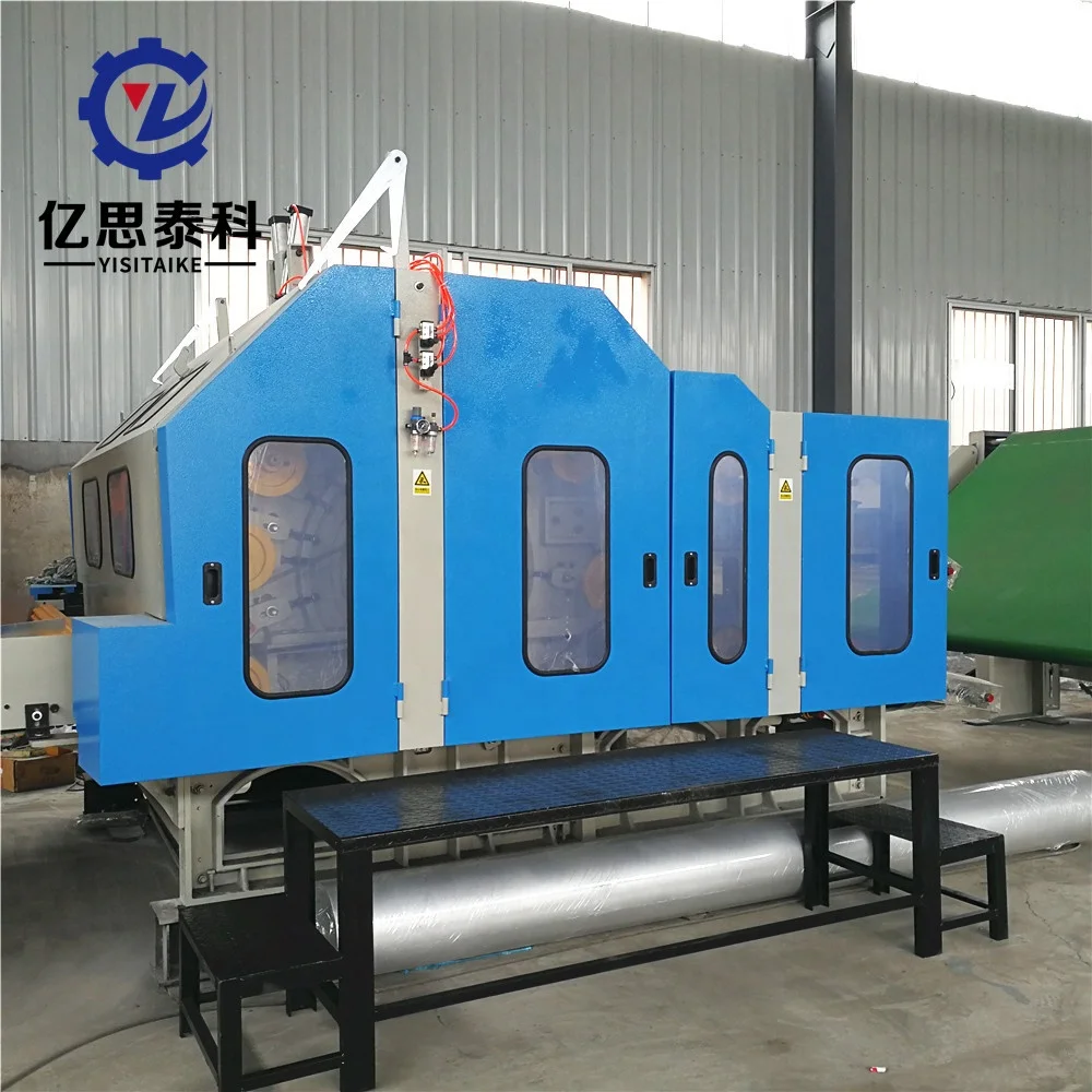 
Single cylinder double doffer carding machine for making polyester fiber nonwoven 
