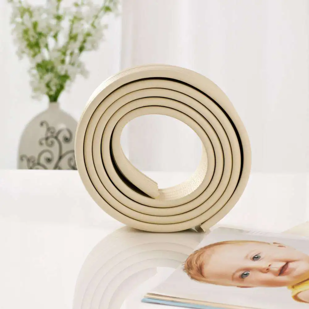 High-quality Multi-color Optional Soft Desk Furniture Hard Corner Bumper Strip Protect Children Edge Table Protector