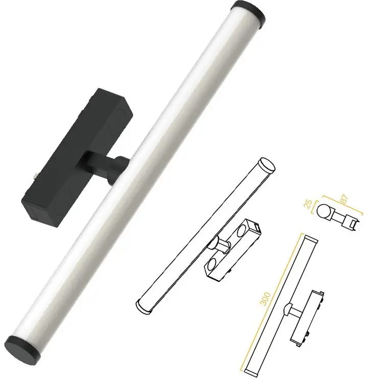 Voc Spotlight Recessed Led Linear Lig Track Lights Rail Lighting System Guide Lamp12v, 24V, 110V, 220V 45W Cob