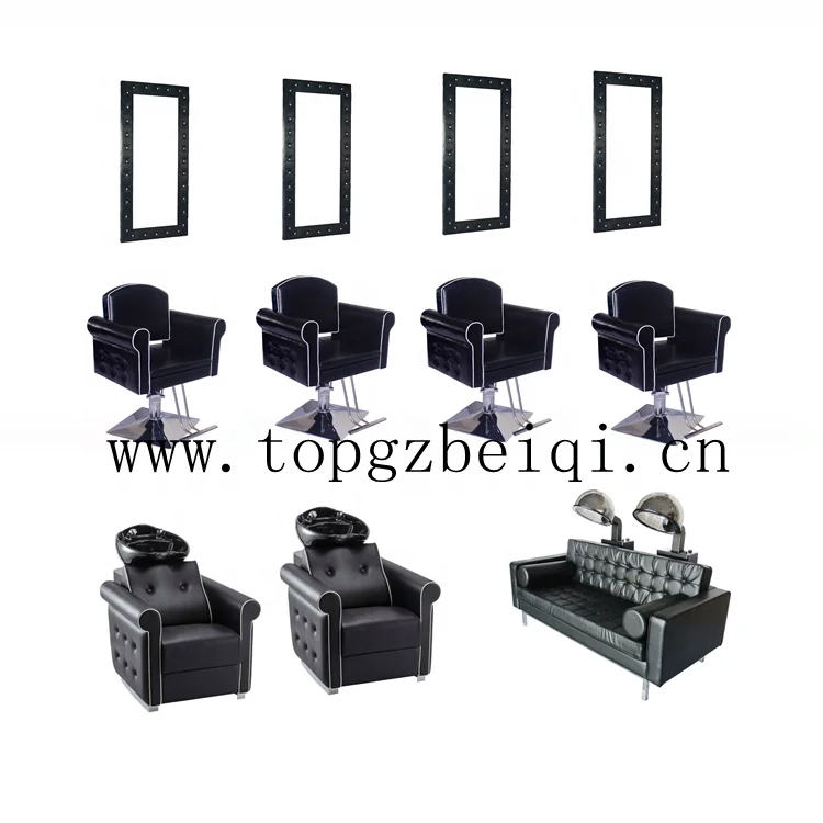 European Hotsale wholesale led takara grey barber chair salon furniture