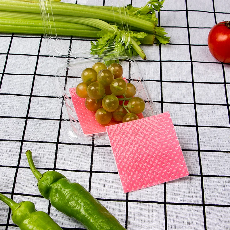 Wholesale Fruit Vegetable Absorbent Paper Liquid Absorbent Pad SAP Manufacturer Food Grade Fresh Pads