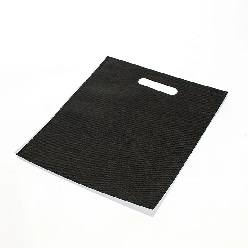 Wenzhou Factory Folding Tote Bag Assorted Colors D Cut Flat Non-woven Bag
