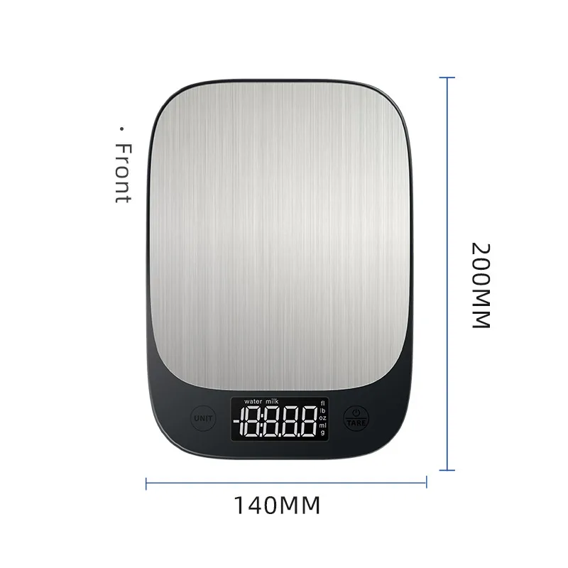 5kg Stainless Steel bluetooth Smart Food Nutrition Scale Digital Kitchen Weight Custom Electric