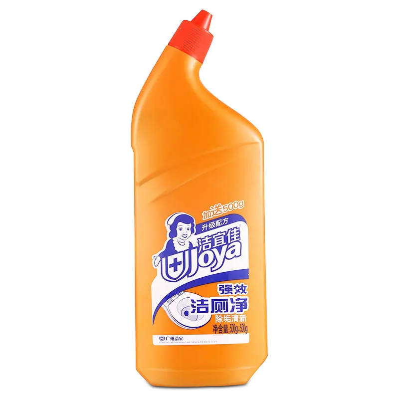 OEM customized toilet cleaning strong descaling to yellow toilet cleaner toilet cleaning degerming fragrance