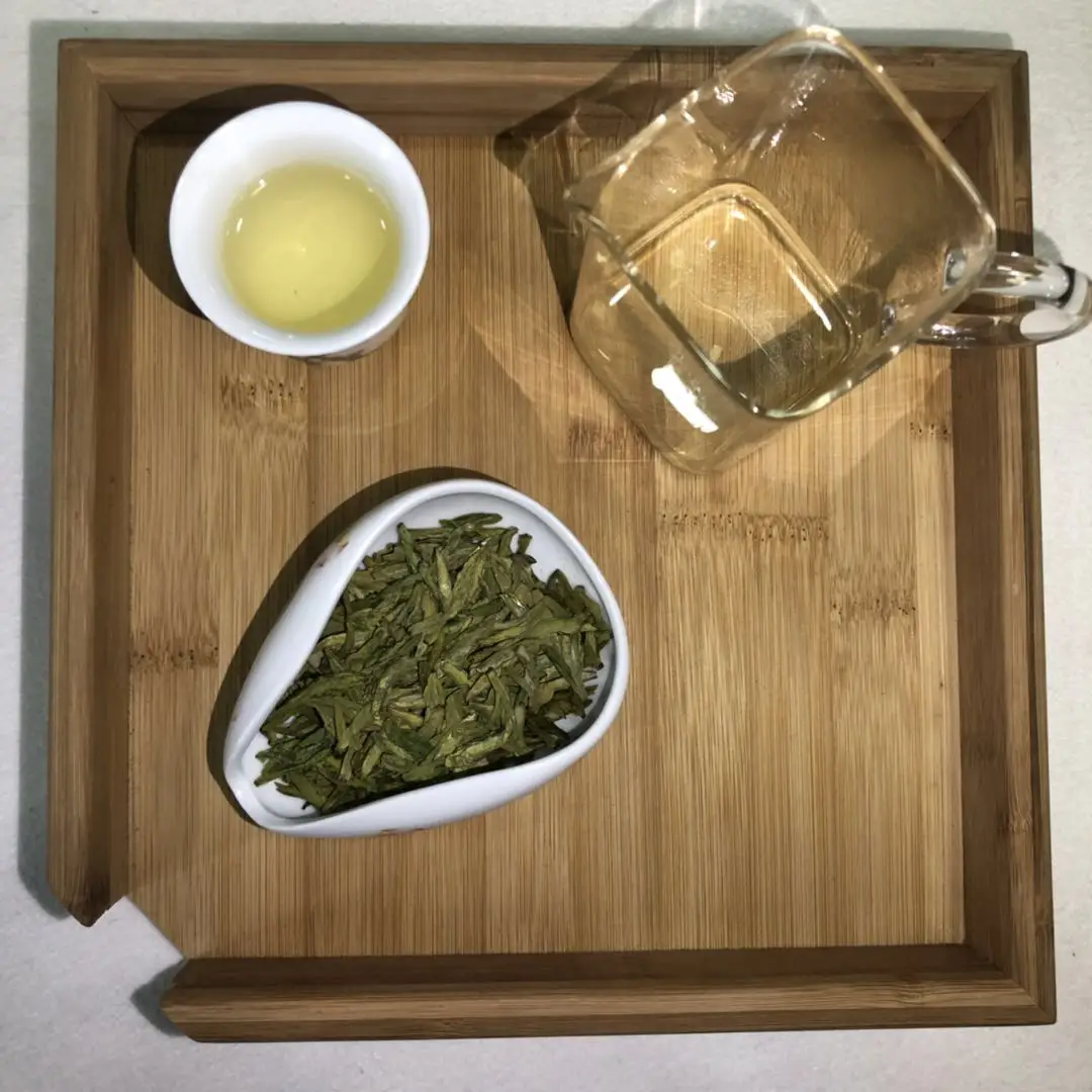 Китайский знаменитый чай для ранней весны Xihu Longjing, высококачественный зеленый чай ручной работы, зеленый чай dragon well