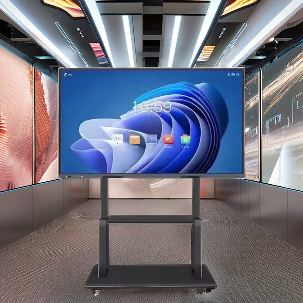 New Arrival High-Tech Interactive Advertising Flat Touch Panel Liquid Crystal Display Module Educational Meetings Interactive