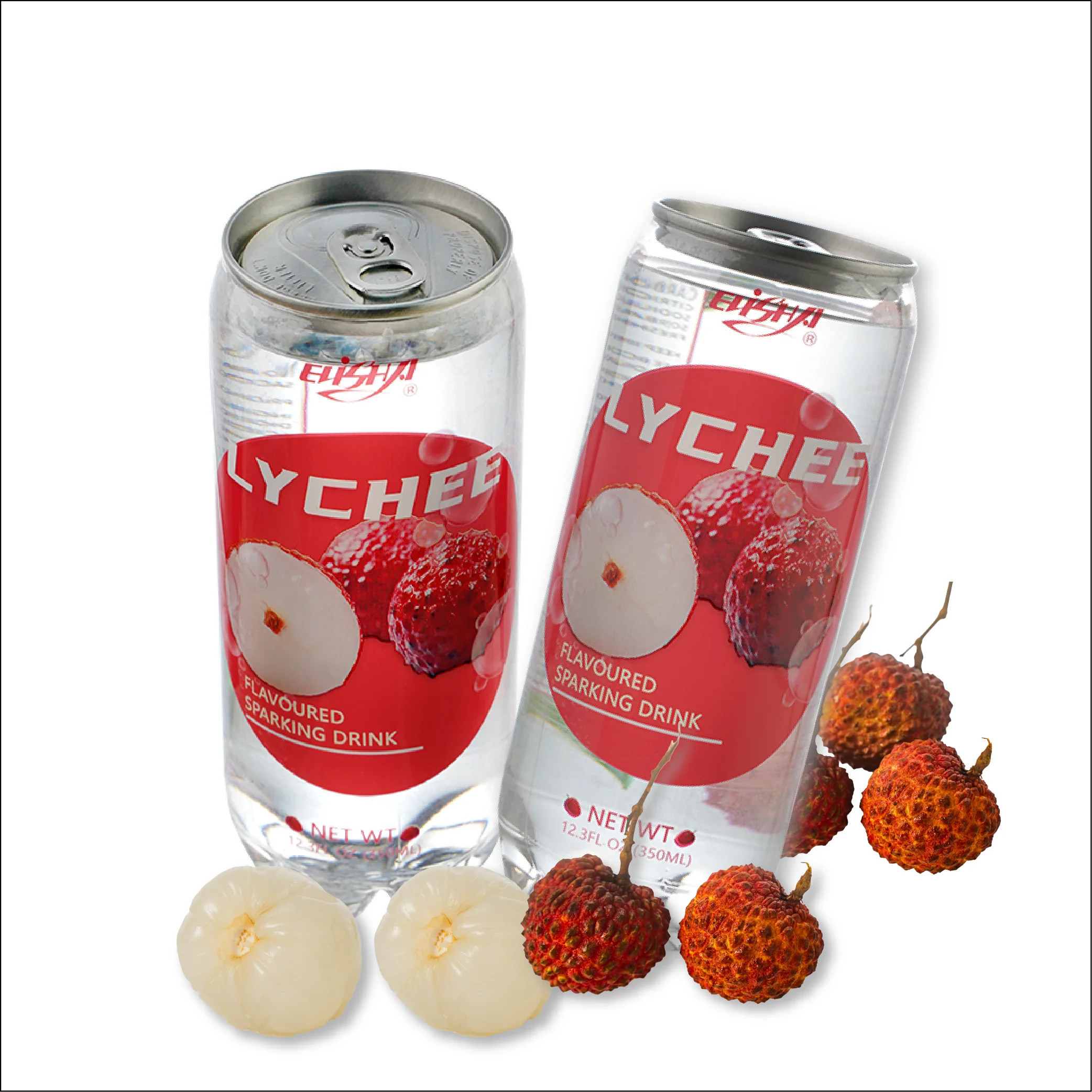 Natural Lychee Short Bottle Fruit Flavor Sparkling Water/Beveraage/Energy Drink