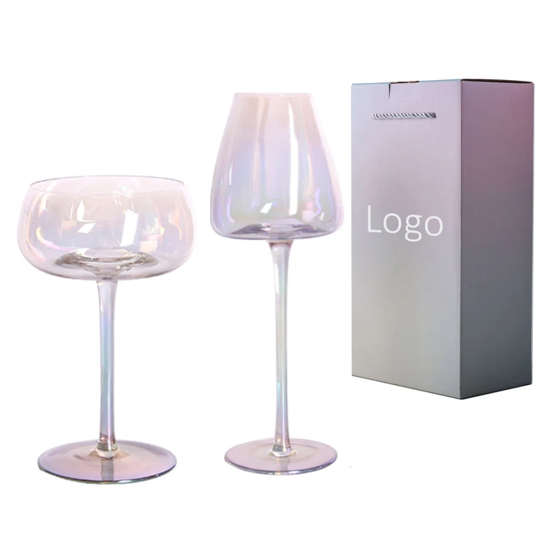 Crystal Red Wine Glasses Elegant Party Drinking Glassware White Wine Stemware