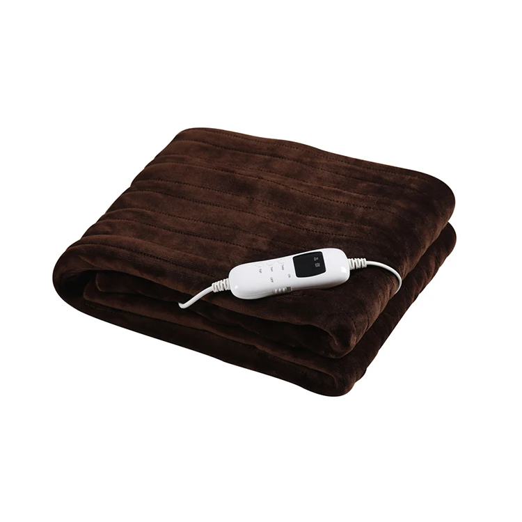 220v Electric Heating Thermal Blankett Heated Over Throw Electric Blanket