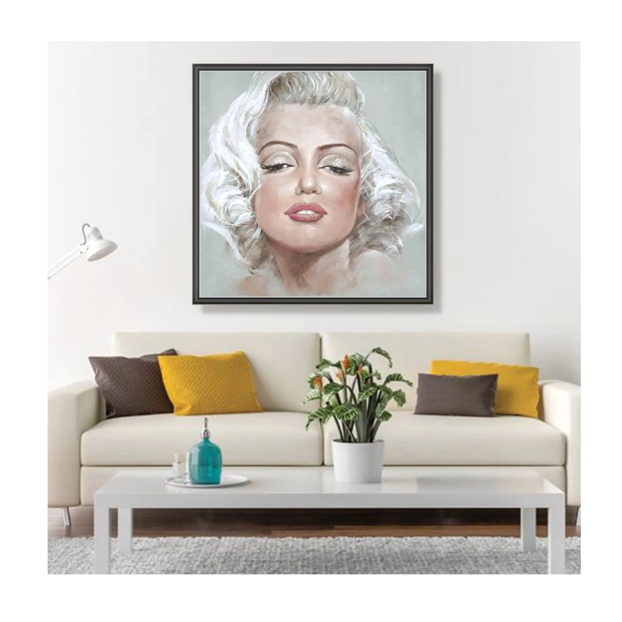 World Map Canvas Painting Design 5D Double Koi Fish Decorative Wall Painting Oil Paintings On Canvas