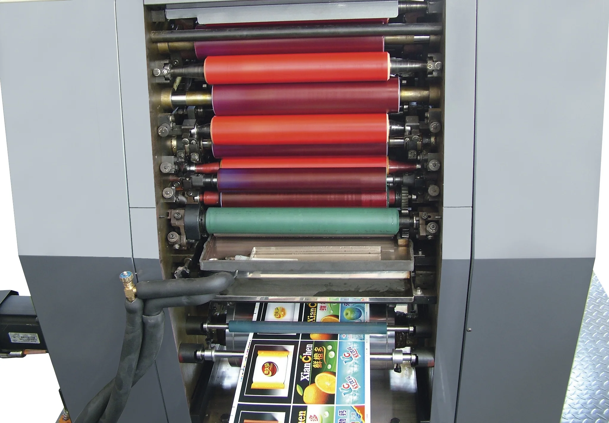 320 рулонов в рулон временная офсетная печатная машина Китае офсетный принтер для этикеток наклеек