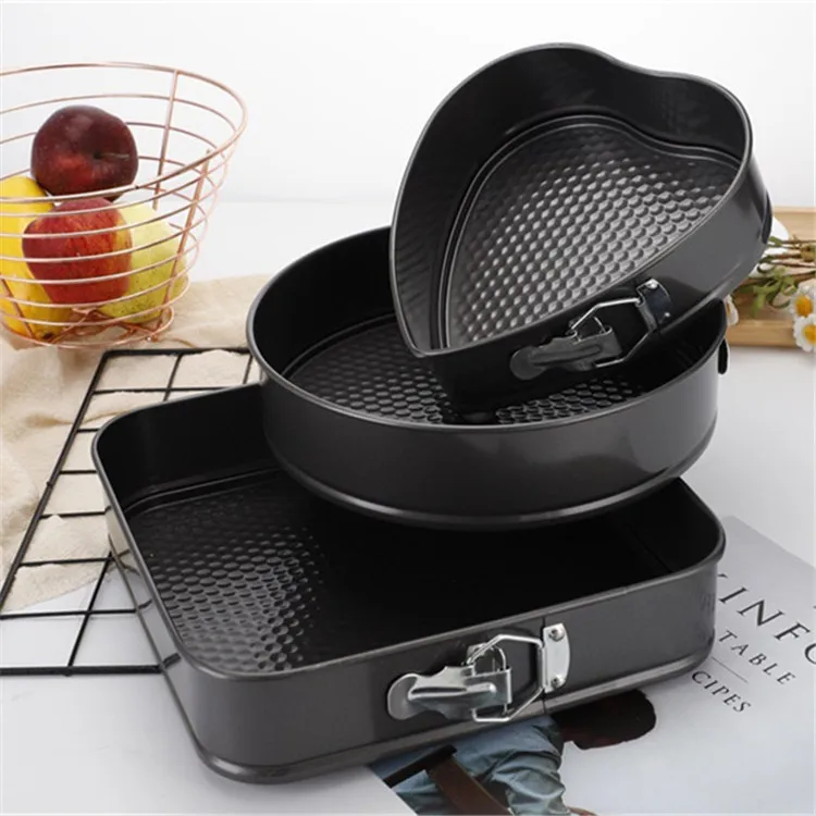 2021 Customized Carbon Steel Nonstick Bakeware Cake Baking Tools Set for Home Loaf Sheet cake Pan set