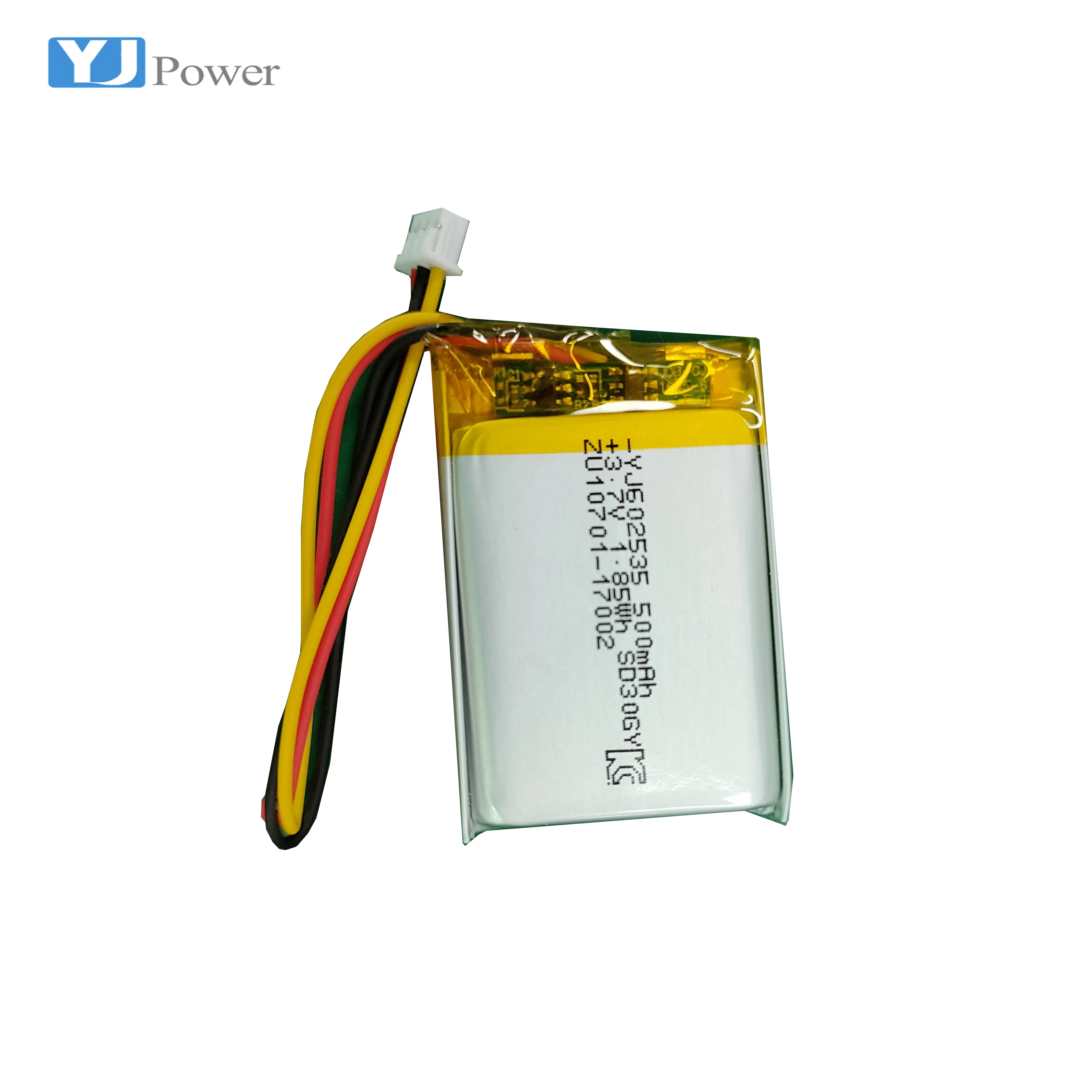 wholesale price  rechargeable 602535  3.7v  500mah 1.85wh  lithium polymer battery for power tool