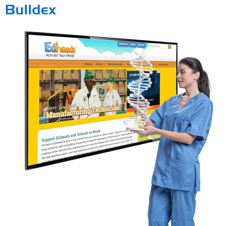 75 inch school digital board interactive whiteboard all-in-one teaching machine with Wifi Smart Board Touch Screen