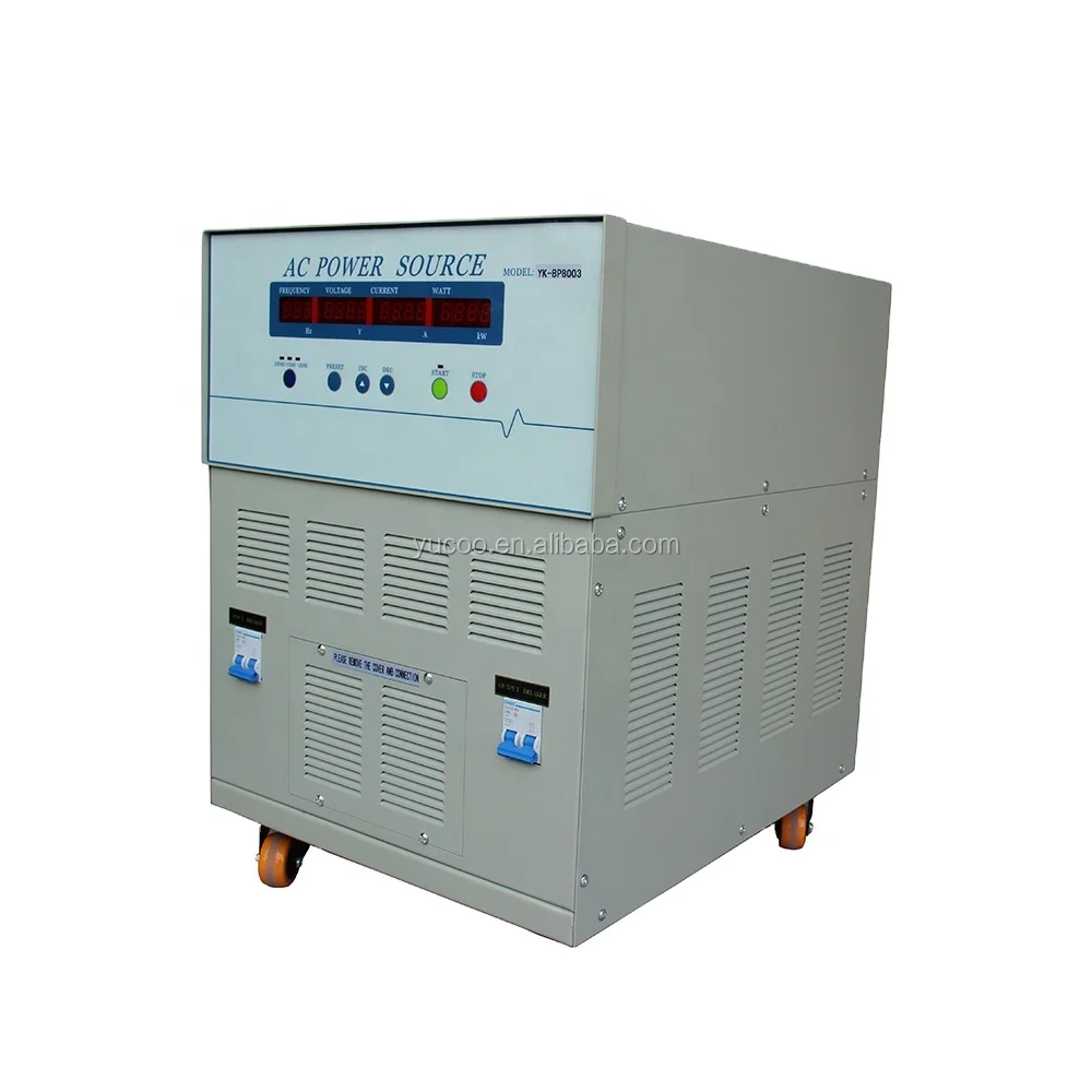 10kva 220v до 380v 3-фазовый цифровой фазный преобразователь частоты 50 Гц до 60 Гц