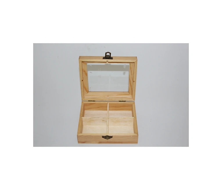 Economical custom design popular product rustic wooden box wooden gift box with lid