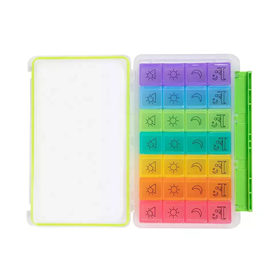 Weekly Pill Organizer,7 Days Weekly Pillbox