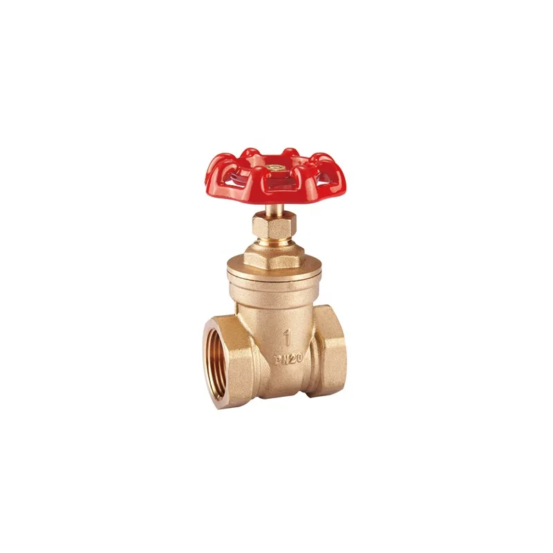 
China Supplier Brass 1/2 - 4 Inch female Thread Inch Gate Valve 
