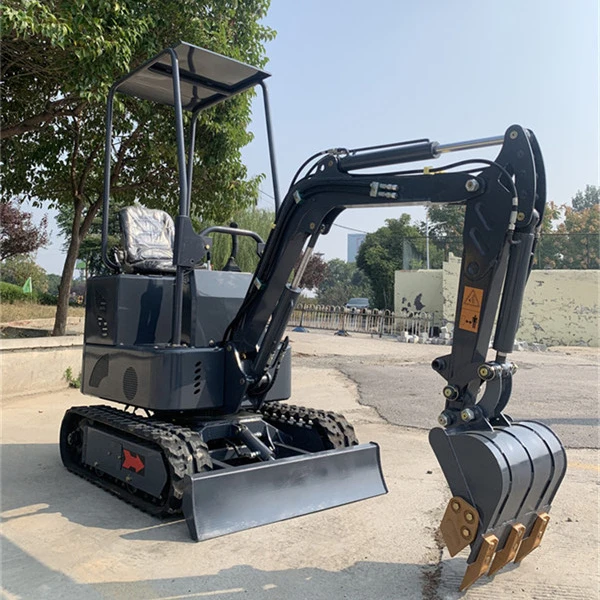 Earth moving machinery 1 ton micro mini crawler excavator with free bucket for sale