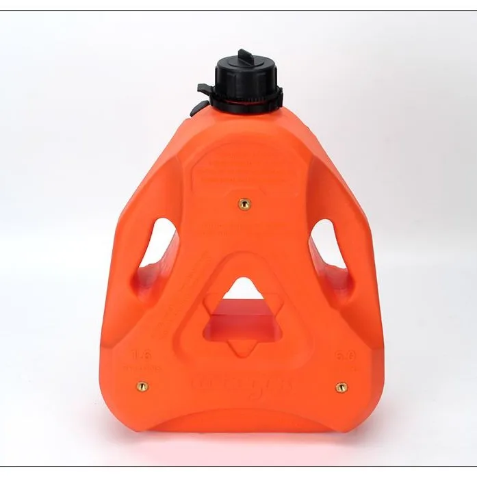 Motorcycle travel high-temperature resistant Jerry fuel tank lightweight carrying 1.6 gallon motorcycle auxiliary fuel tank