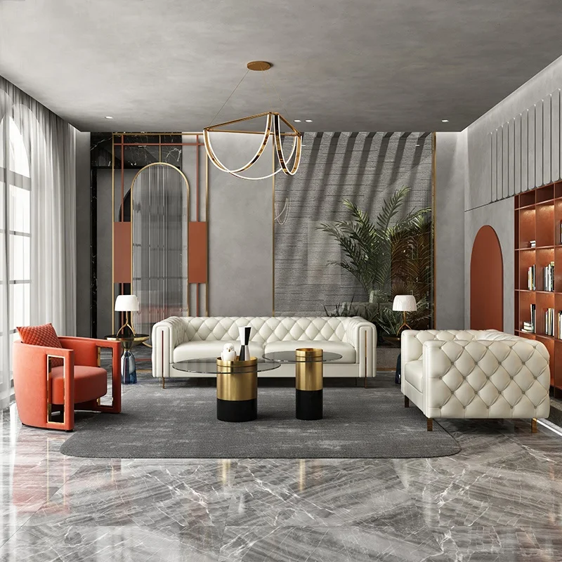 Американский современный дизайн деревянный Базовый тканевый диван для гостиной