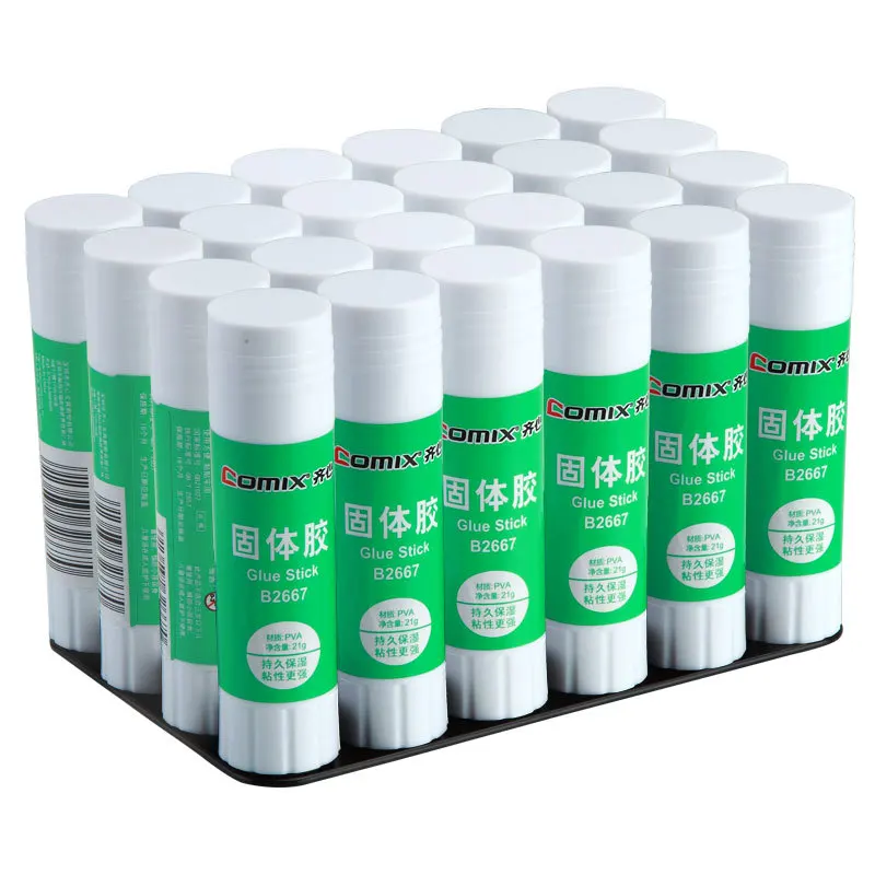 Высококачественный твердый клей-карандаш 9 г для офиса и