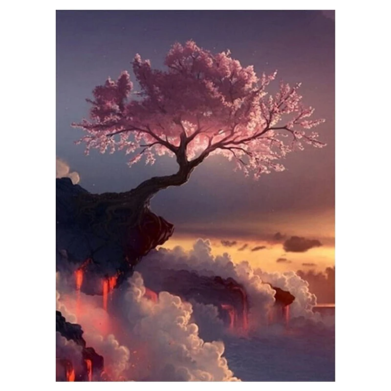 
35*45cm with frame 2020 New Arrival Home Decor DIY 5d Wall Diamond Art Painting 