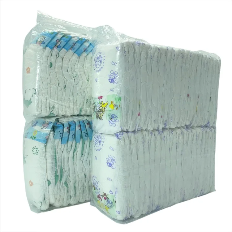 Customized Disposable Diaper Ultra Thick Super Absorbency Pampering Quality Softcare Baby Diapers Made In China With Best Price