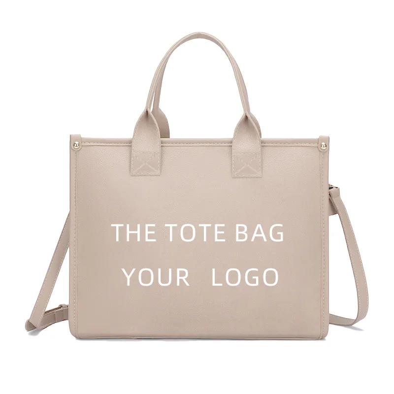 Custom Brand Logo Hand Bag New Designer Luxury Classic Manufacturer Business Ladies Handbags Pu Leather Fashion Womens Tote Bags