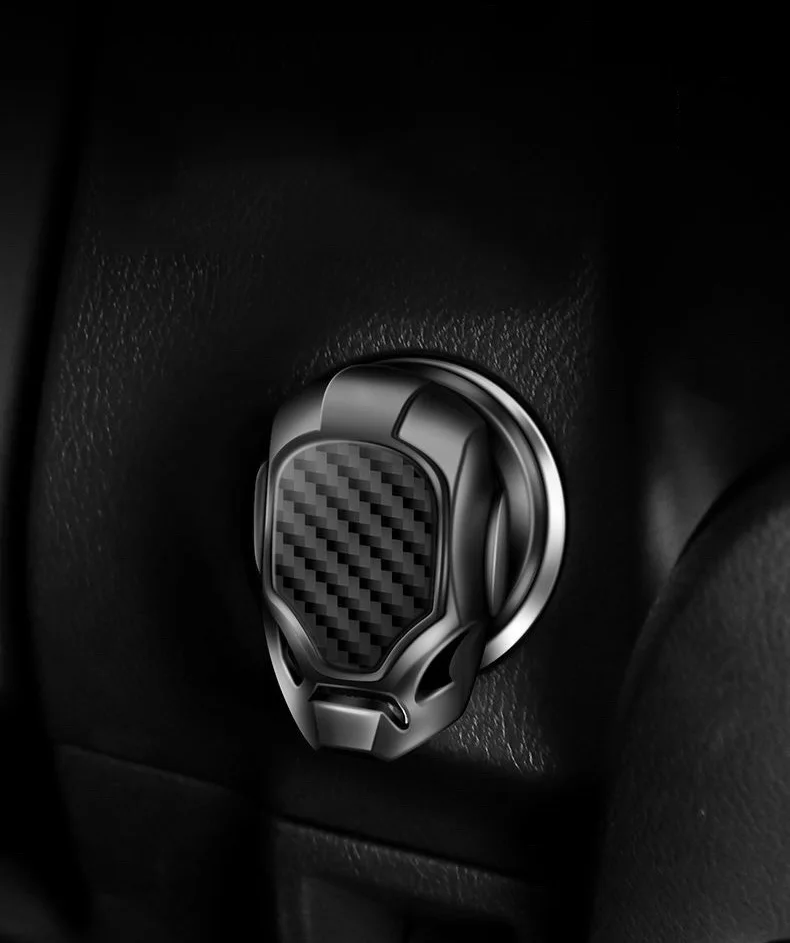 Car accessories car ignition switch decorative ring engine start stop switch button cover