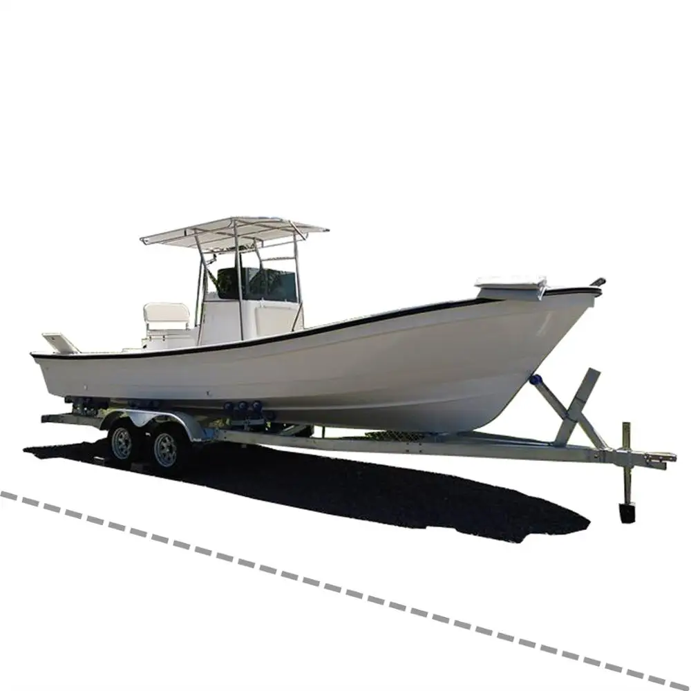 Liya 25ft panga boat fiberglass fishing boat with boats accessories