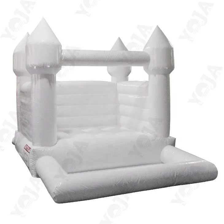 Baby Backyard Water Jumper Toy White castle bouncer Outdoor and Indoor Party Inflatable Bounce House Kids Castle